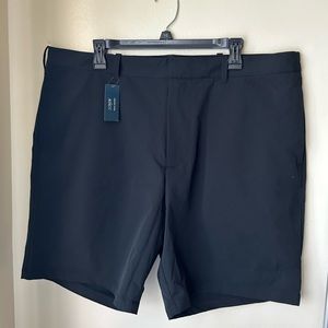 9” J Crew Tech Shorts, Black, Size 40